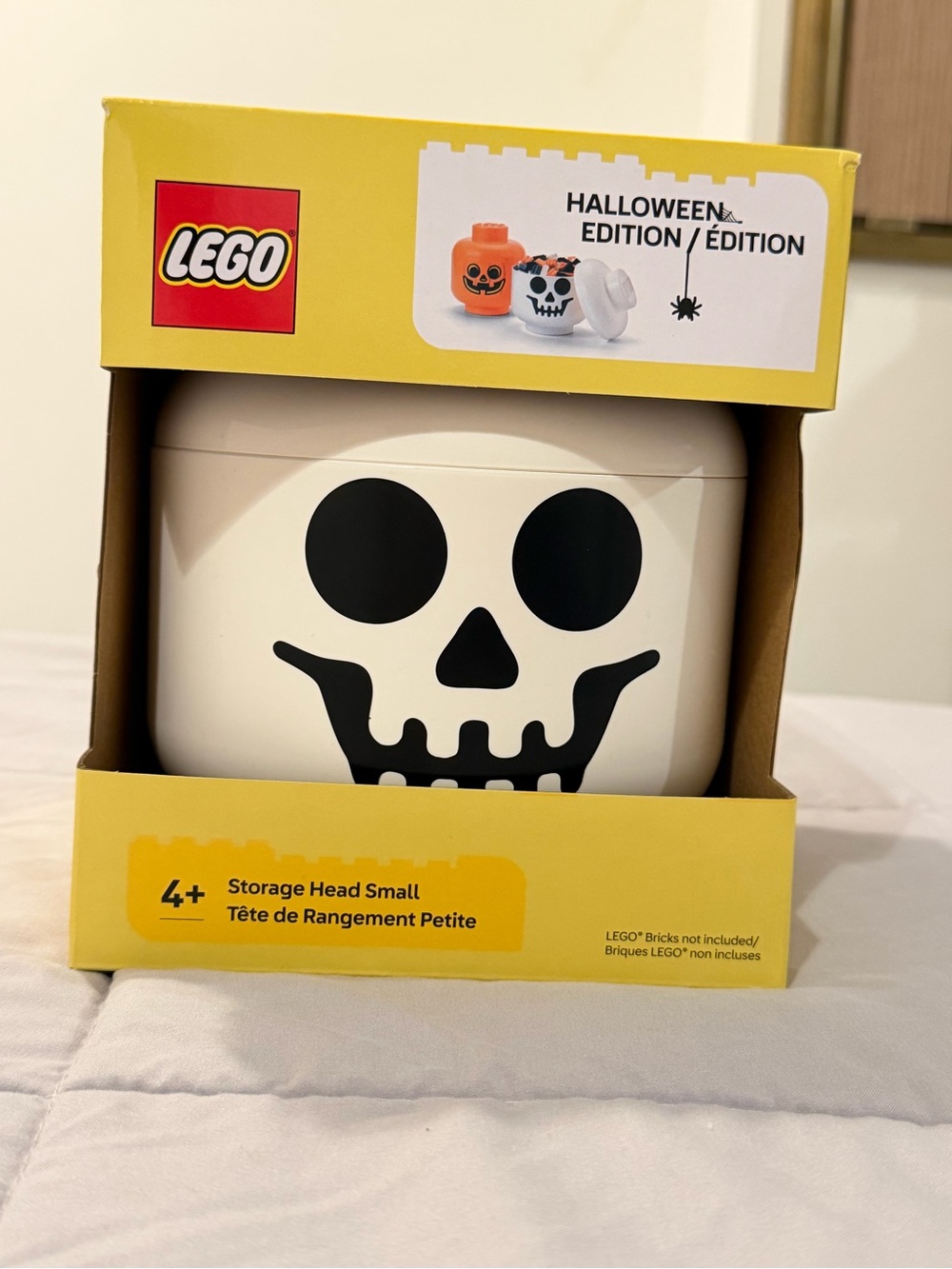 LEGO Yellow Box with Red Logo
